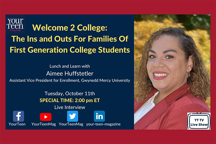 Aimee Huffstetler, Assistant VP for Enrollment, Interviewed by Your Teen Media