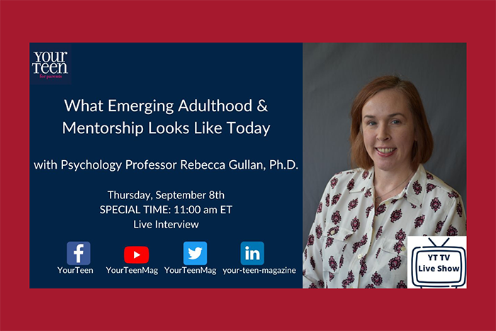 Psychology Professor Talks Mentorship with Your Teen Media