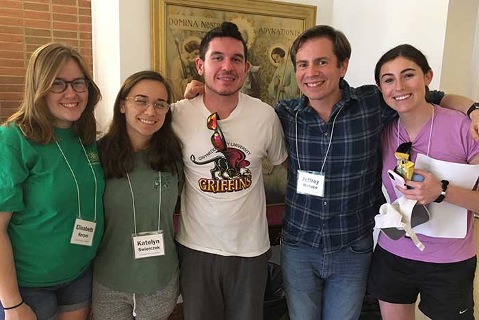 Campus Ministry Attends CMHE DC Justice Advocacy Program