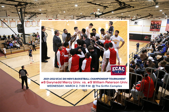 Griffins Garner #8 Seed for ECAC DIII Men's Basketball Championship, To Host #9 William Paterson Tonight