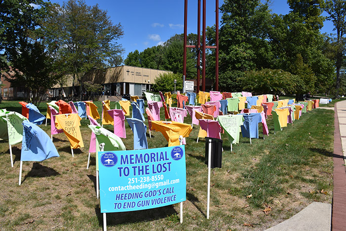 Memorial Dedicated to Gun Violence Victims