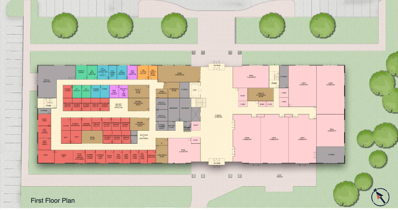 First floor plan