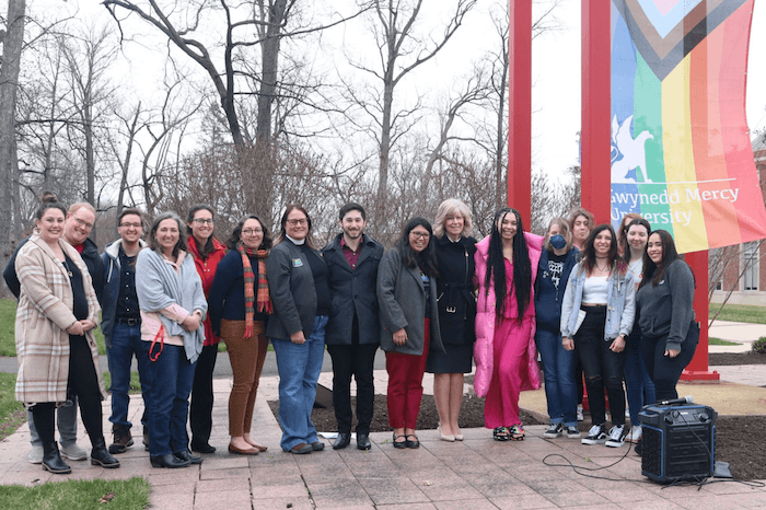 Pride Flag Raising