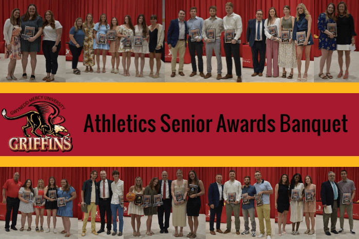GMercyU Senior Athletes Awarded at Year-End Banquet