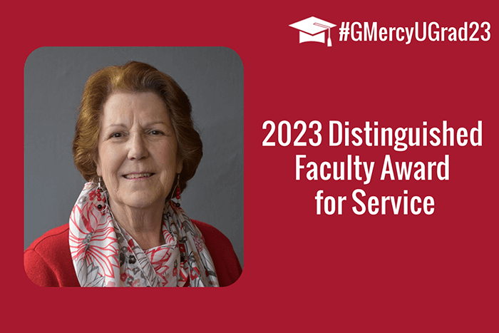 Mary Jo Pierantozzi Receives Faculty Distinguished Service Award