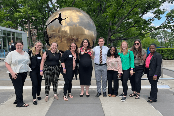 GMercyU Students Attend Mercy at the UN Program