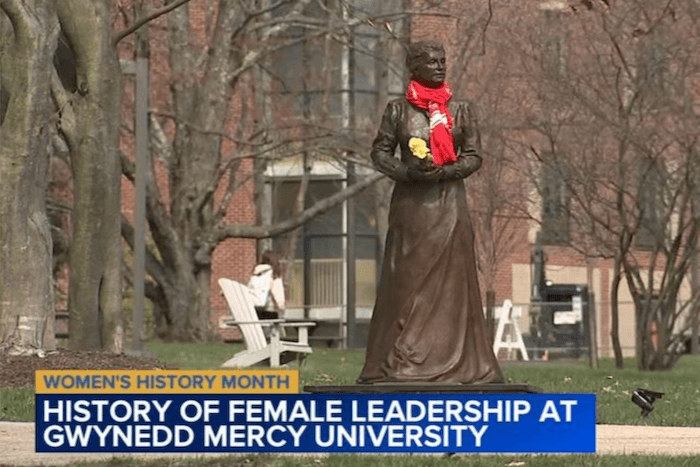 GMercyU & President D’Emilio Featured on 6ABC News for Legacy of Visionary Women