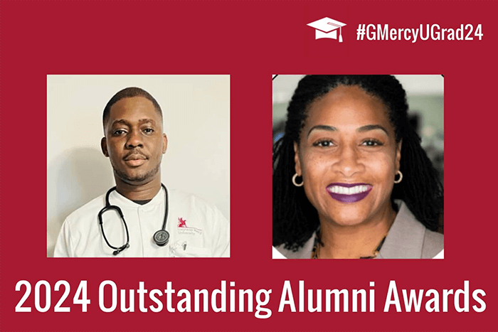 GMercyU’s Alumni Association Awards an Undergraduate and Graduate Student