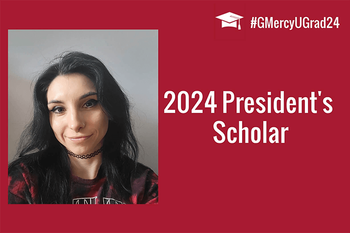 Digital Communications Graduate Natasha Halovanic Named President’s Scholar