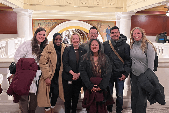 Social Work Students Attend Advocacy Day in Harrisburg