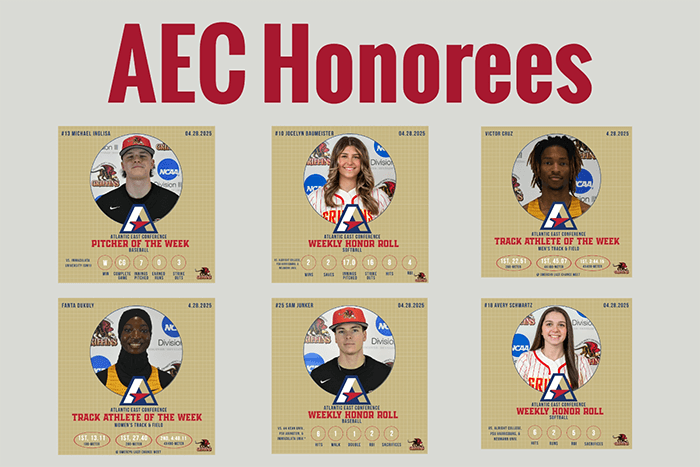 GMercyU Athletics Announces AEC Honors for April 20 – April 26