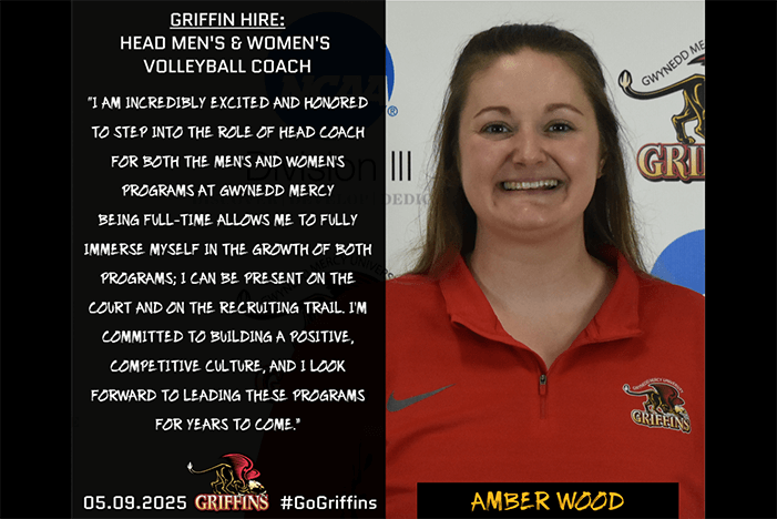 Mondillo Introduces Wood as University's Head Men's and Women's Volleyball Coach