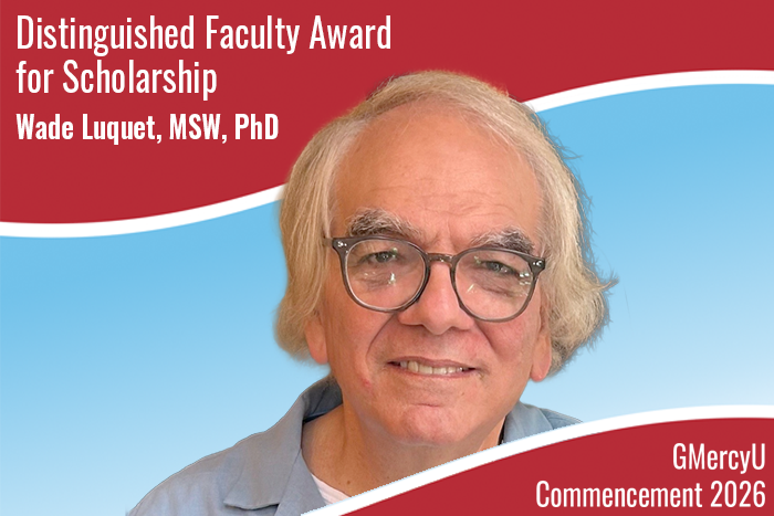 Dr. Luquet Receives Distinguished Faculty Award for Scholarship