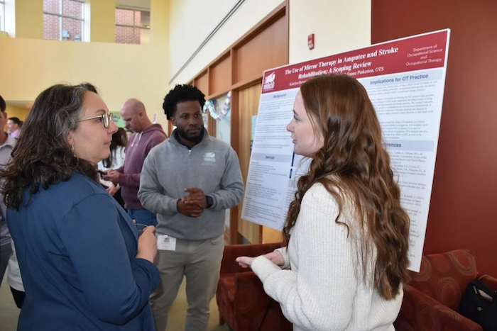Students present original research at GMercyU's Research Confernce