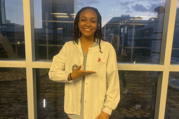 GMercyU Nursing Student Nyla Sanders