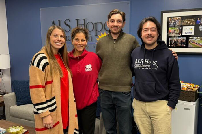 SLP faculty at the ALS Hope Foundation BCI Center