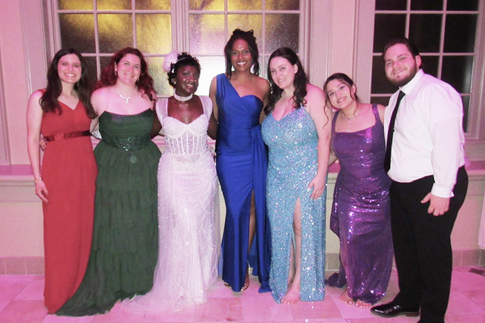 Students and staff at the 2026 Gwynedd Gala