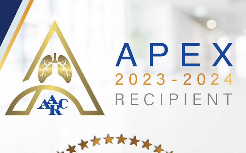 Respiratory Care Programs Wins Prestigious APEX Award